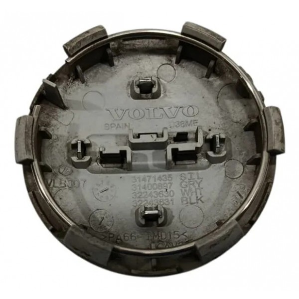 Calota Da Roda Volvo S60 Híbrido 2020 31471435 Preto
