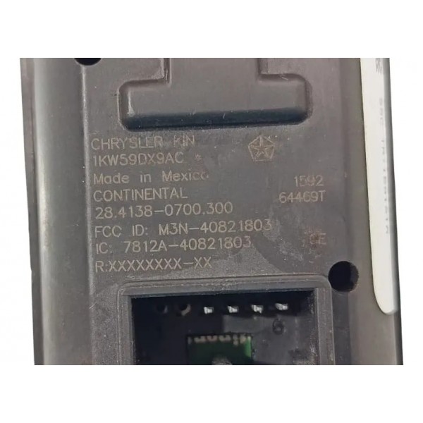 Botão Star Stop Fiat Freemont 2012 1kw59dx9ac