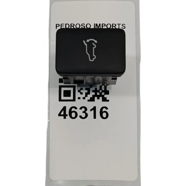 Botão Tampa Traseira Porta-malas Mitsubishi Outlander 2016