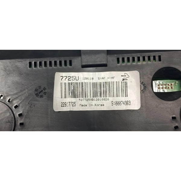 Painel Velocimetro Gm Chevrolet Captiva 2012 Preto