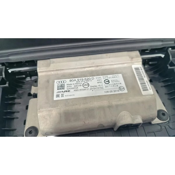 Tela Multimídia Audi Q5 2024 Preto