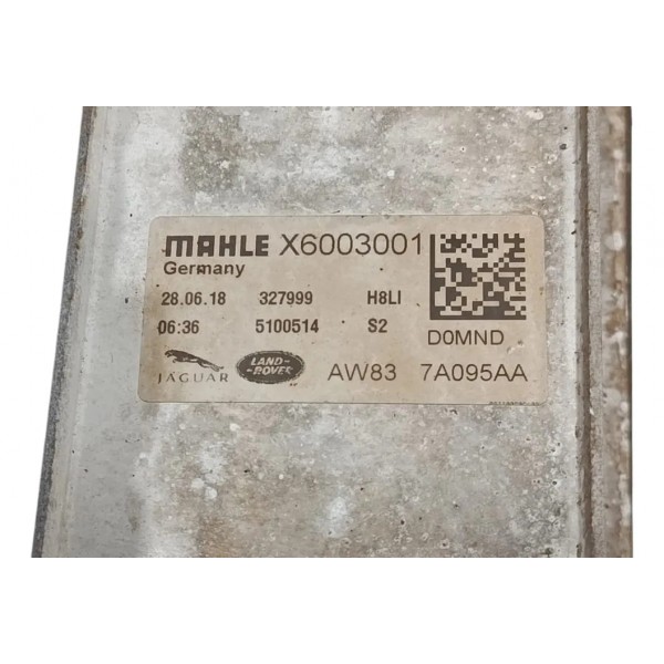 Resfriador Óleo De Cambio Range Rover Velar 2020