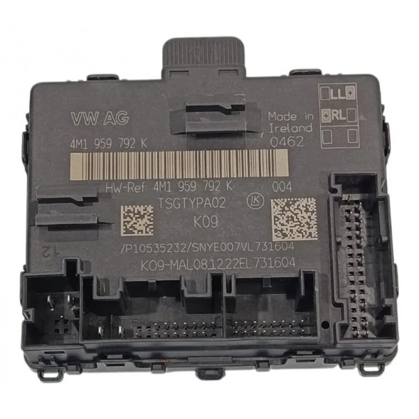 Módulo De Porta Dianteira Audi Q5 2.0 Híbrido 2023 4m1959792 Preto