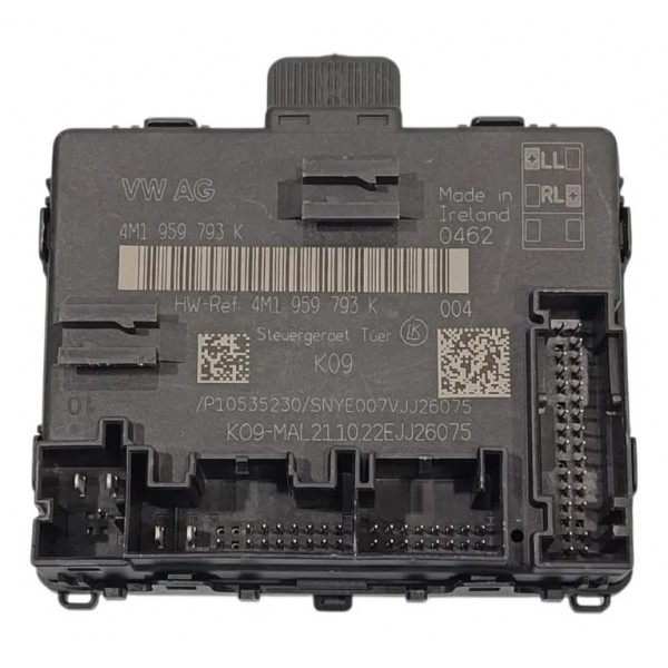 Módulo De Porta Dianteira Audi Q5 2.0 Híbrido 2023 4m1959793 Preto