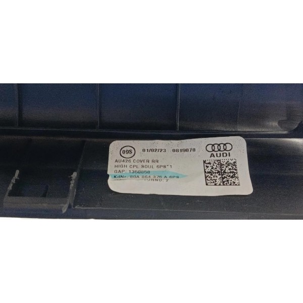 Moldura Difusor Traseiro Central Audi Q5 2.0 Híbrido 2023