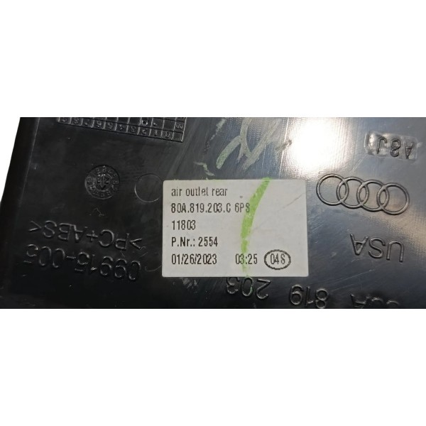 Difusor De Ar Traseiro Audi Q5 2.0 Híbrido 2023 80a819203