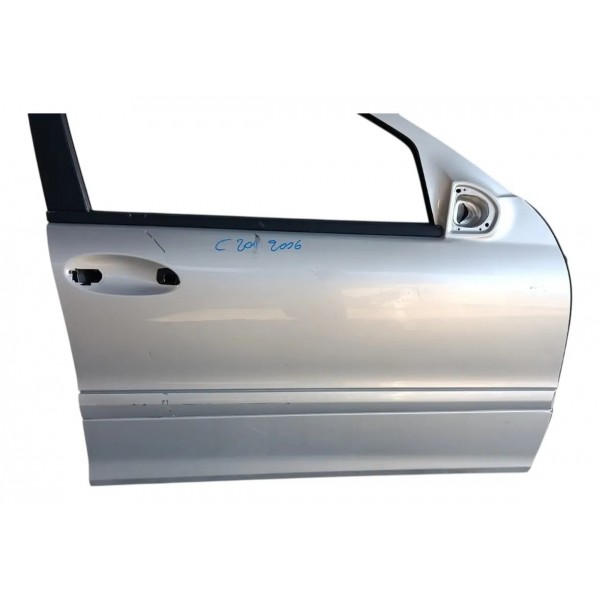 Porta Dianteira Direita Mercedes C200 2006 Dianteira Direita Prateado