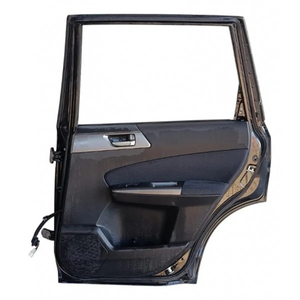 Porta Traseira Direita Subaru Forester 2012 Traseira Direita Preto