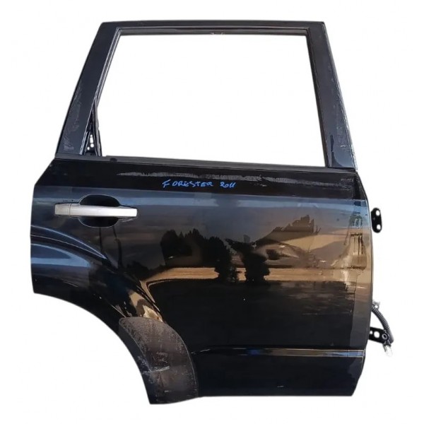 Porta Traseira Direita Subaru Forester 2012 Traseira Direita Preto