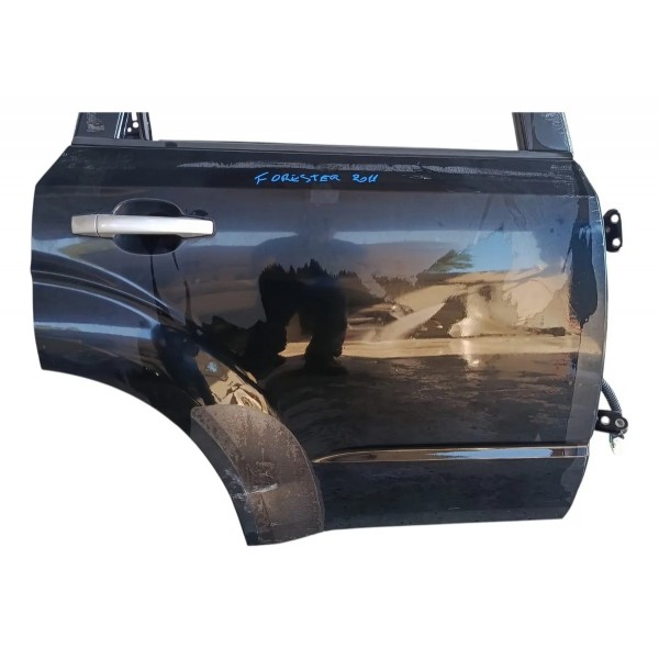 Porta Traseira Direita Subaru Forester 2012 Traseira Direita Preto
