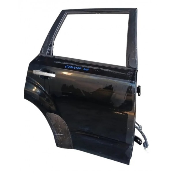 Porta Traseira Direita Subaru Forester 2012 Traseira Direita Preto