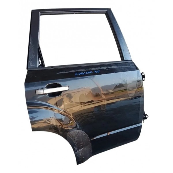 Porta Traseira Direita Subaru Forester 2012 Traseira Direita Preto