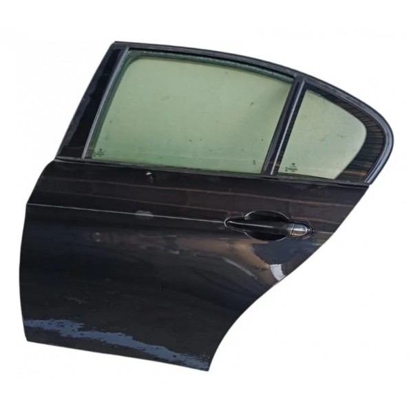 Porta Traseira Esquerda Bmw 320i 2012 Traseira Esquerdo Preto