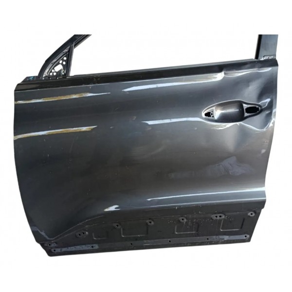 Porta Dianteira Esquerda Chery Tiggo 5x 2023 (avaria) Dianteira Esquerda Cinza-escuro