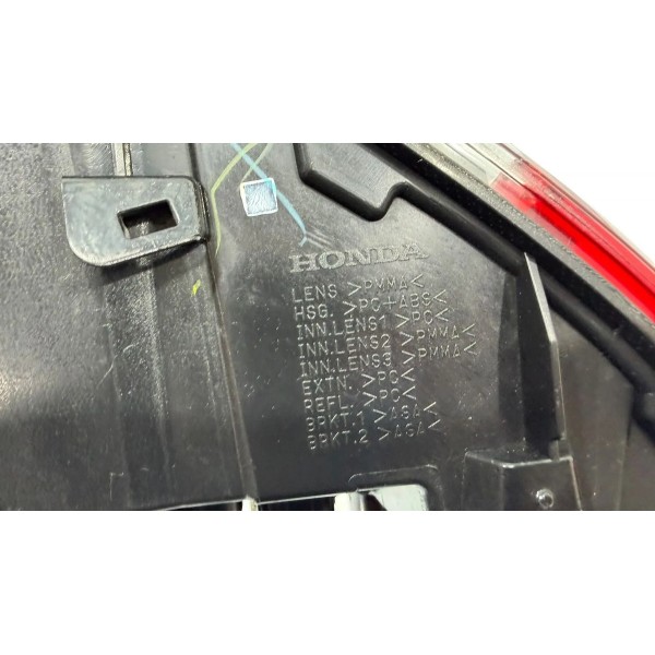 Lanterna Direita Honda Civic Touring Hev 2024 Direito/passageiro Vermelho