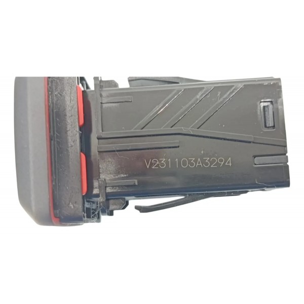 Botão Pisca Alerta Honda Civic Touring Hev 2024 Preto