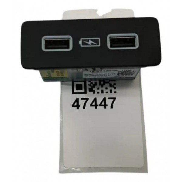 Tomada Usb Dupla Honda Civic Touring Hev 2024 Preto