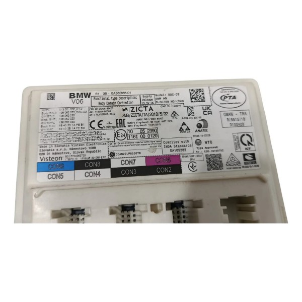 Módulo Central  Conforto Bmw 320u G20 Msport 2024
