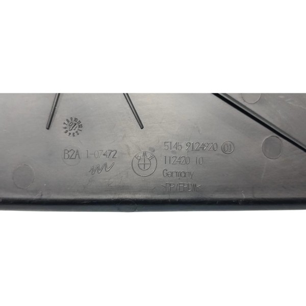 Acabamento Painel Direito Bmw 120i 2010 Preto Animal Print