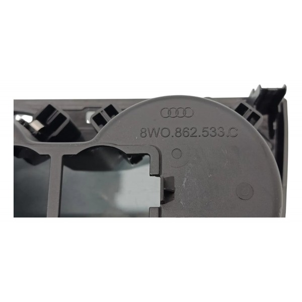 Porta Copos Console Central Audi A4 2018 Preto