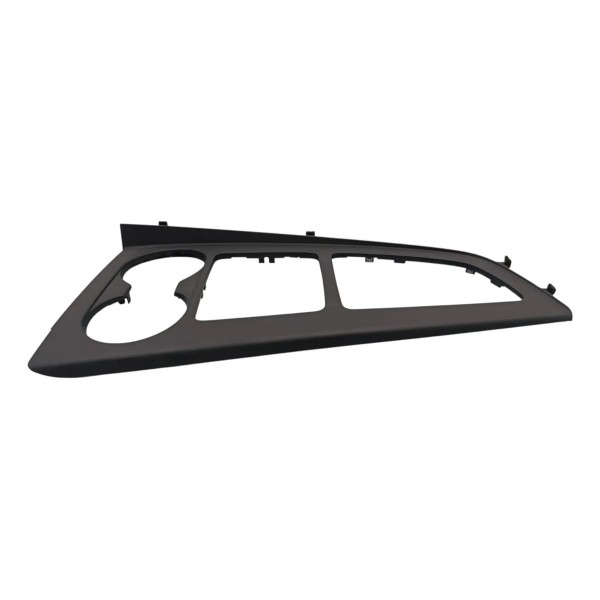 Moldura Porta Copos Console Central Audi A4 2018 Preto