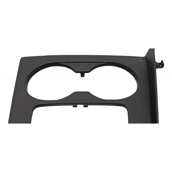 Moldura Porta Copos Console Central Audi A4 2018 Preto