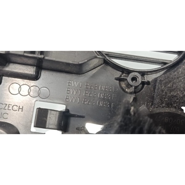Acabamento Inferior Do Painel Audi A4 2018 Preto Animal Print