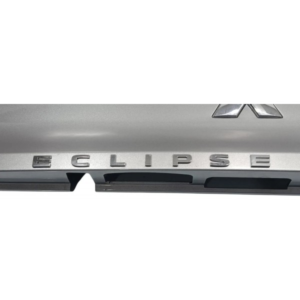 Aplique Tampa Traseira Mitsubishi Eclipse Cross 1.5 2025 Prateado