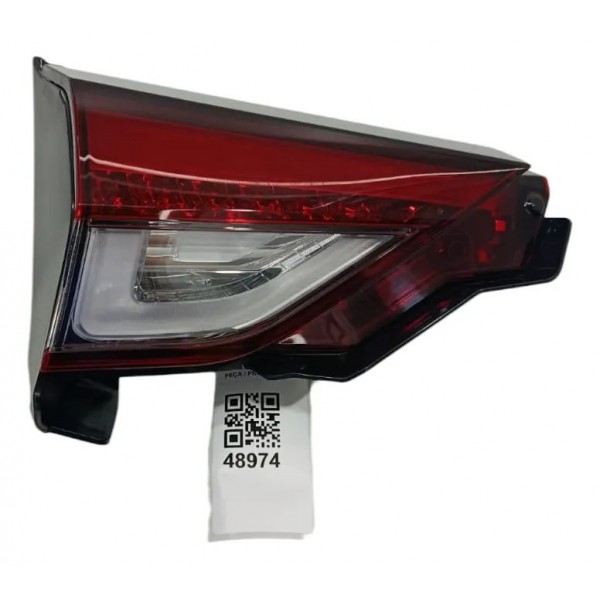 Lanterna Tampa Traseira Esquerda Eclipse Cross 2025 Esquerdo/motorista Vermelho
