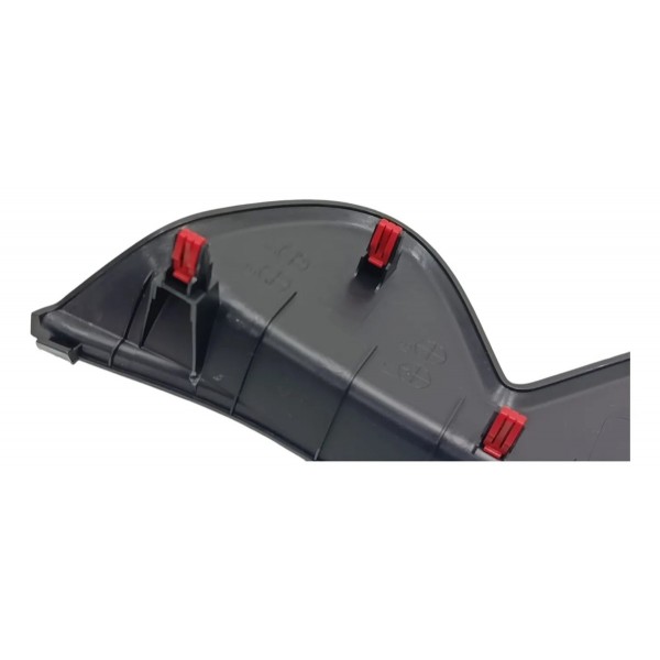 Acabamento Lateral Direito Do Painel Eclipse Cross 2025 Preto Animal Print