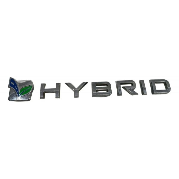 Letreiro Híbrid Fusion Titanium 2018 Prateado
