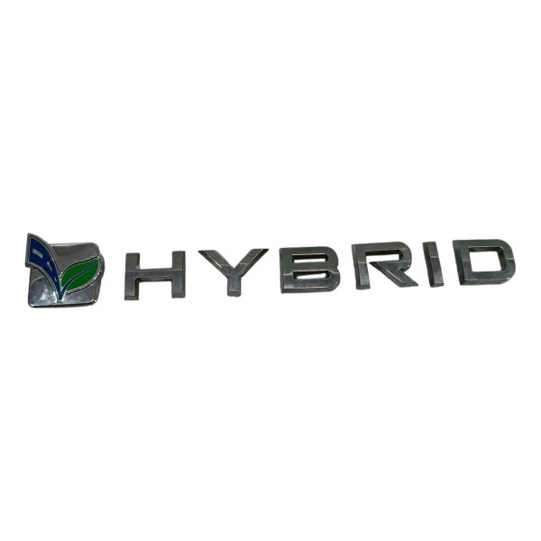 Letreiro Híbrid Fusion Titanium 2018 Prateado