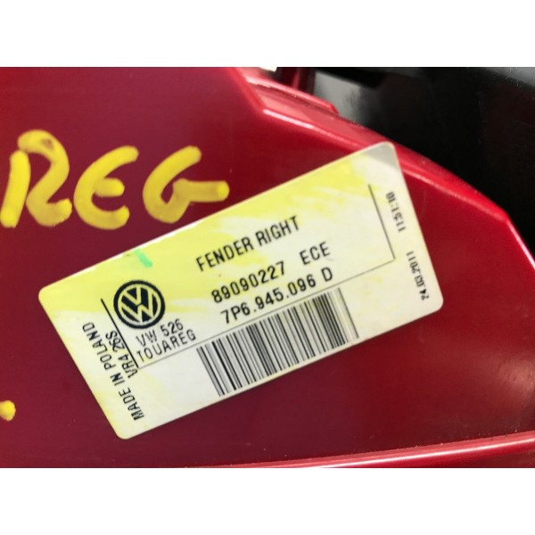 Sinaleira Direita Volkswagen Touareg 2011 7p6945096d