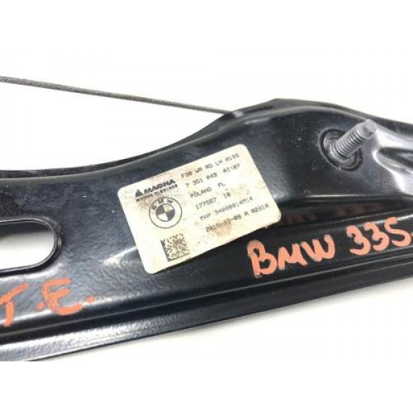Máquina De Vidro Porta Traseira Esquerda Bmw F30 335 2015 73