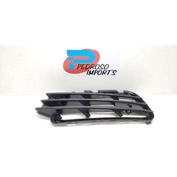 Grade Esquerda Parachoque Vw Touareg 4.2 V8 2014 7p6853665a Preto Esquerdo