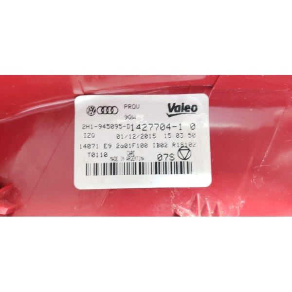 Sinaleira Traseira Esquerda Vw Amarok Cd 2.0 2016 1427704 Esquerdo Vermelho