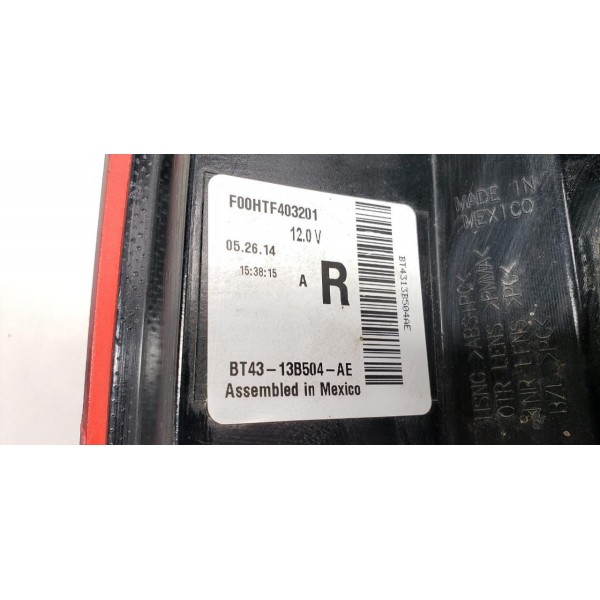 Sinaleira Lanterna Traseiro Ford Edge V6 2014 