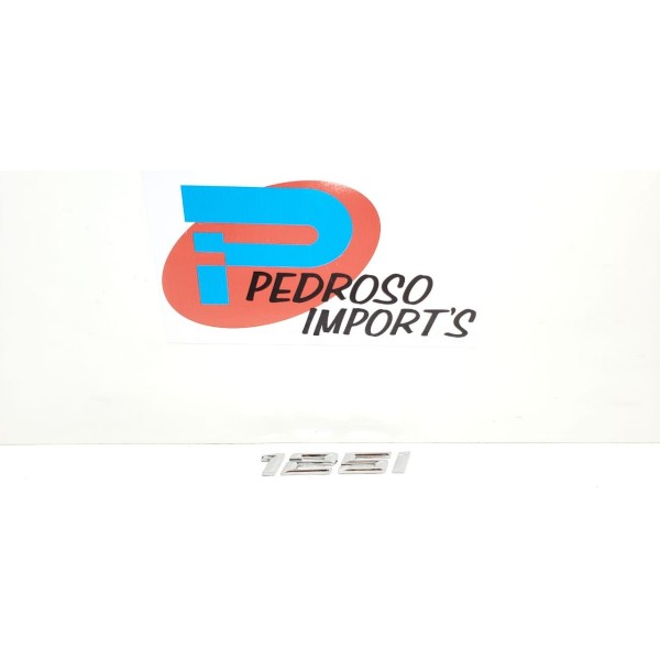 Emblema Bmw 125 Active Flex 2016