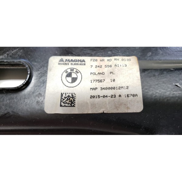 Maquina Vidro Elétrico Traseiro Direito Bmw 125 Active Flex 