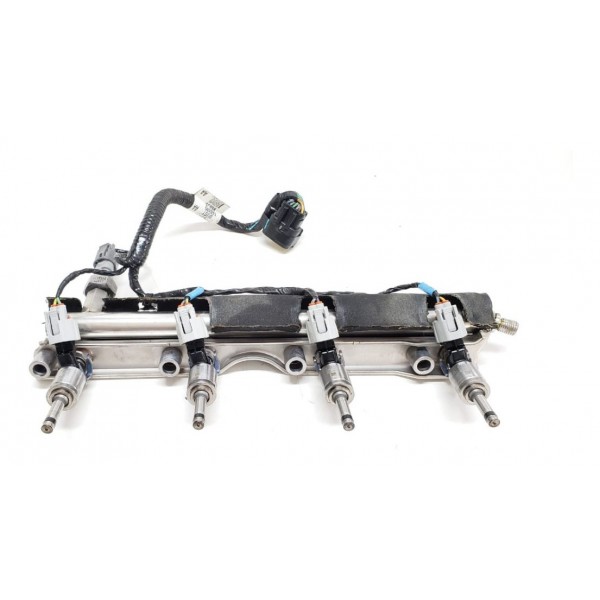 Flauta C/ Bicos Injetores E Chicote Ford Focus Hatch Se 2.0 
