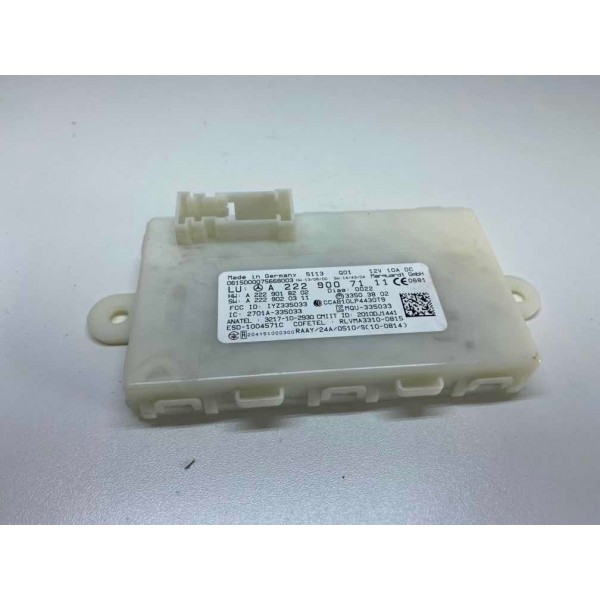 Módulo Controle Mercedes-benz S63 Amg W217 2015 A2229007111