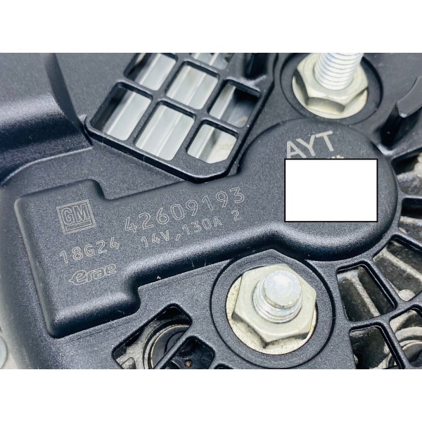 Alternador Gm Tracker 1.4 Turbo 2019 Cód. 42609193