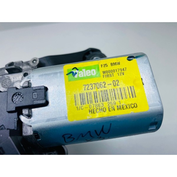 Motor Limpador Traseiro Bmw X3 2013 Cód. 7237062
