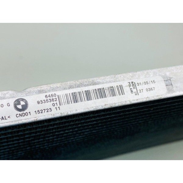 Condensador Ar Condicionado Bmw 120 F20 2016 Cód. 9335362