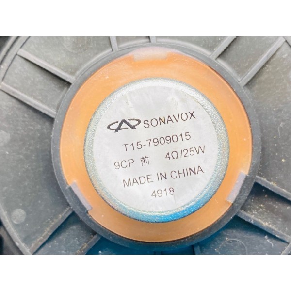 Auto Falante Chery Tiggo 5x 2020 Cód. T157909015 Preto