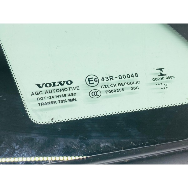 Vidro Fixo Traseiro Esquerdo Volvo V40 Cross Country T4 2018