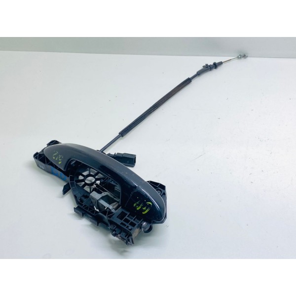 Maçaneta Traseira Direita Vw Passat Cc 2012 Cód. 3c8839886 - Preto