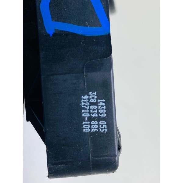 Maçaneta Traseira Direita Vw Passat Cc 2012 Cód. 3c8839886 - Preto