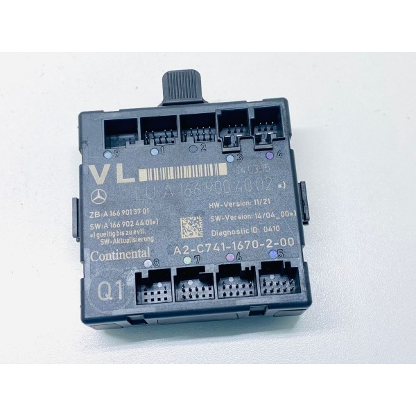 Módulo Porta Dianteira Esq Mercedes A200 2015 N. A1669004002