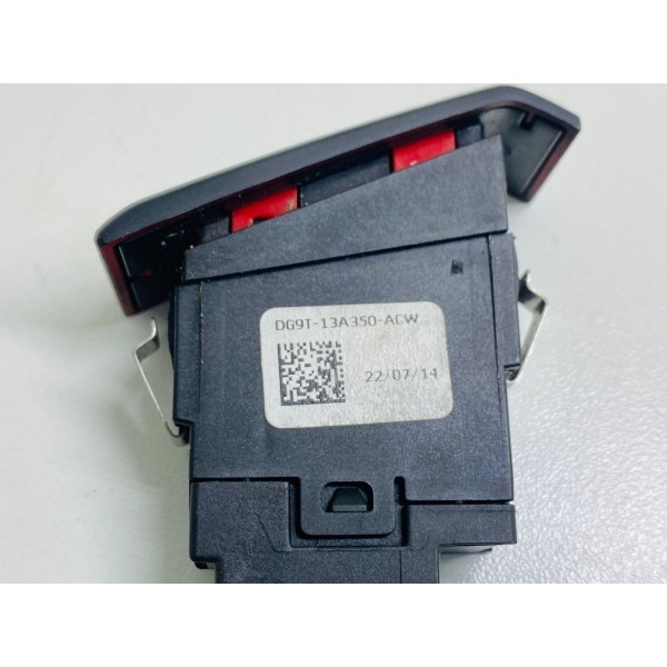 Botão Alerta Ford Fusion Ecoboost 2.0 2015 Cód. Dg9t13a350